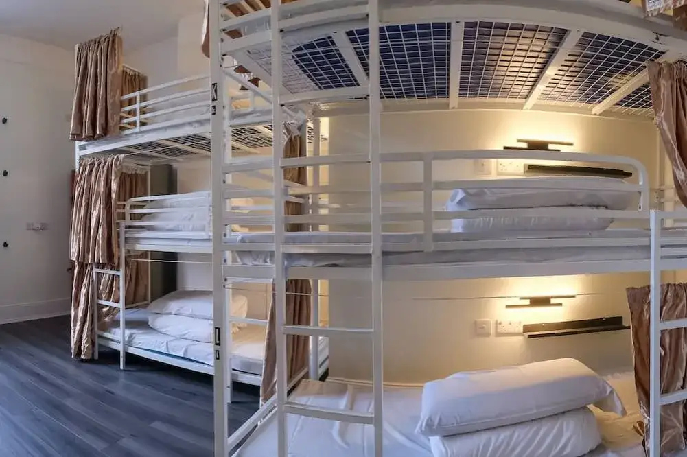 Różne typy zakwaterowania w Londynie (hostel, hotel, apartament)