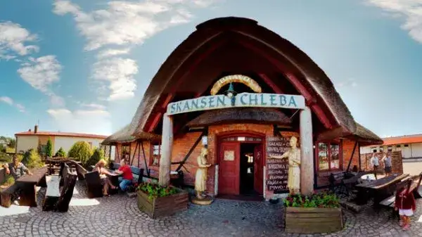 Skansen Chleba Ustronie Morskie wejście