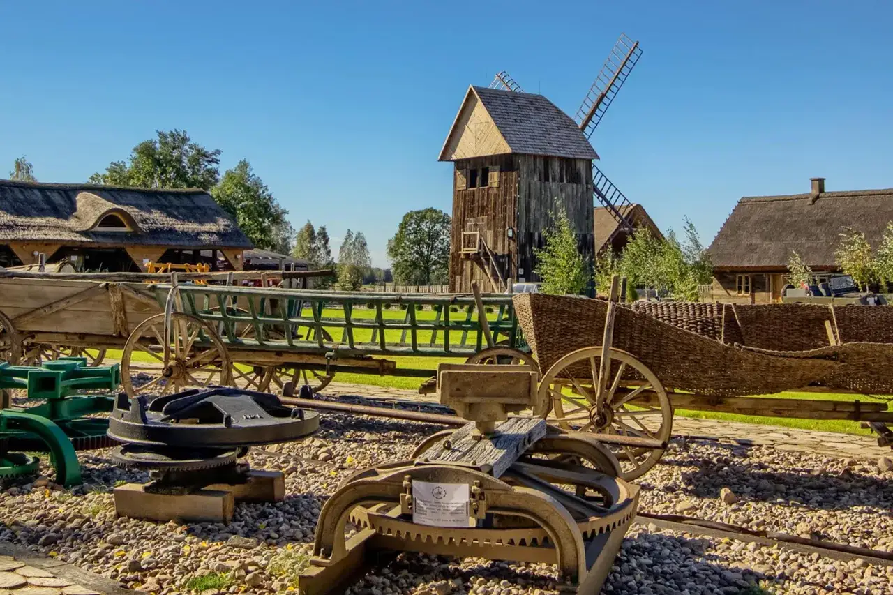 Skansen Bicz Osada Słowiańska