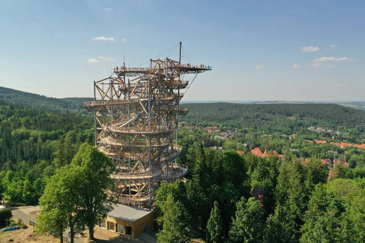 Świeradów-Zdrój Sky Walk widok