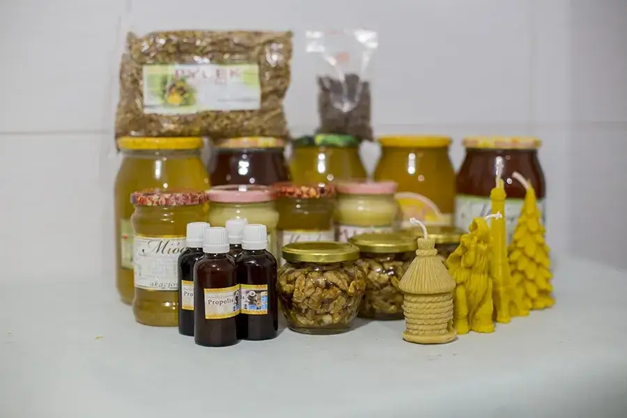 lokalne produkty Dolina Baryczy miód ser