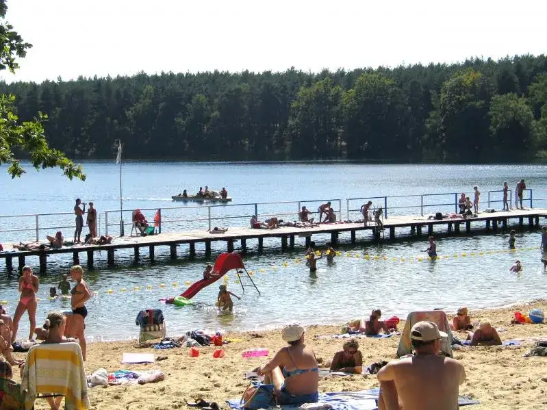 Plaża Jezioro Dąbie Lubuskie