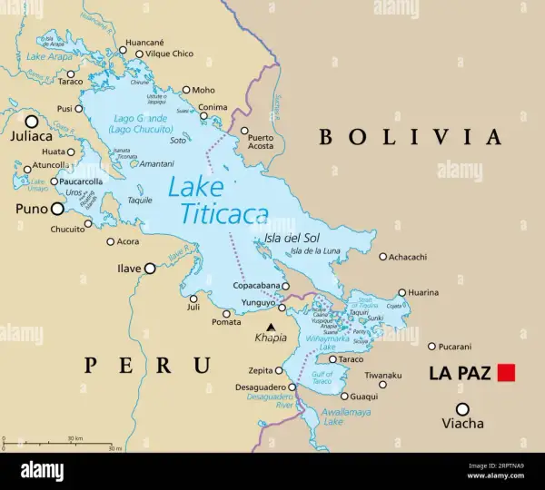 Gdzie leży Jezioro Titicaca? Mapa i przewodnik po Peru/Boliwii